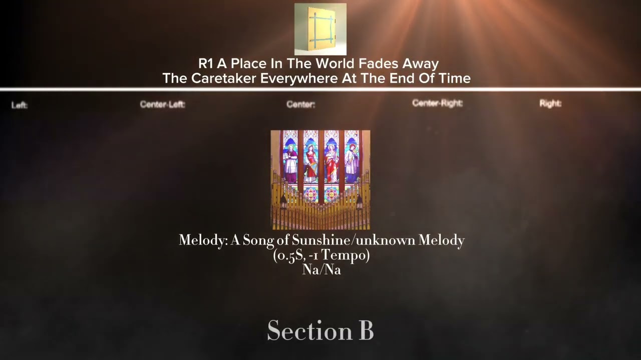 (OUTDATED) Stage 6 R1 A Place In The World Fades Away (Sample Guide)(Completed)(Final Sample Guide)