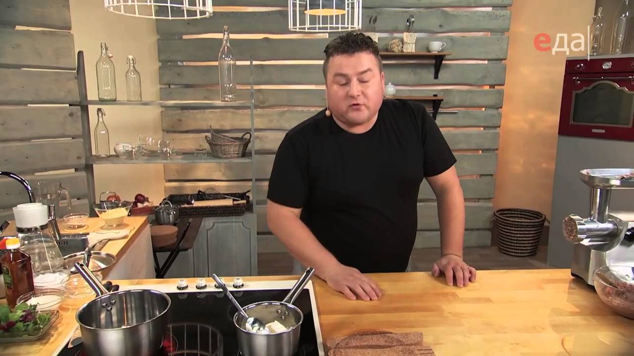 Равиоли с уткой и сырным соусом