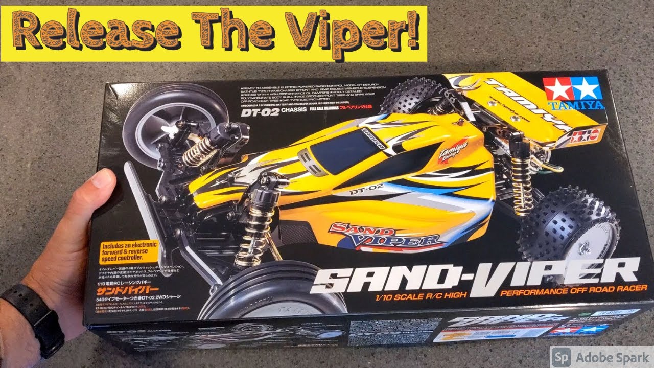 Распаковка Tamiya Sand Viper! (DT-02 Kit# 58374)