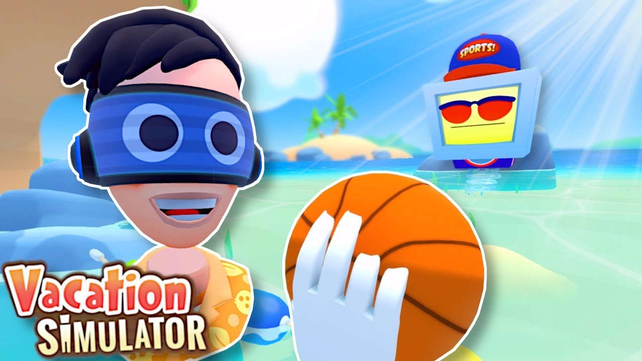HUMAN FROM JOB SIMULATOR GOES ON VACATION! - Vacation Simulator VR Gameplay