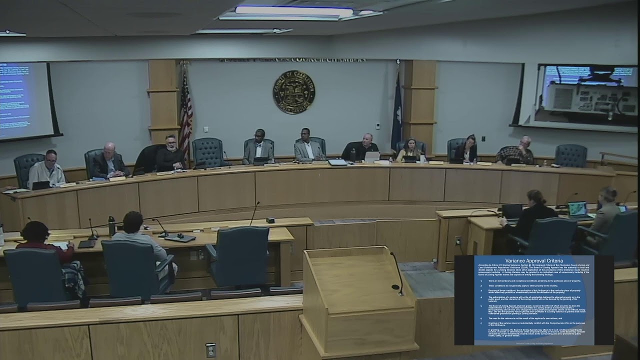 02/02/2026 - Charleston County Board of Zoning Appeals