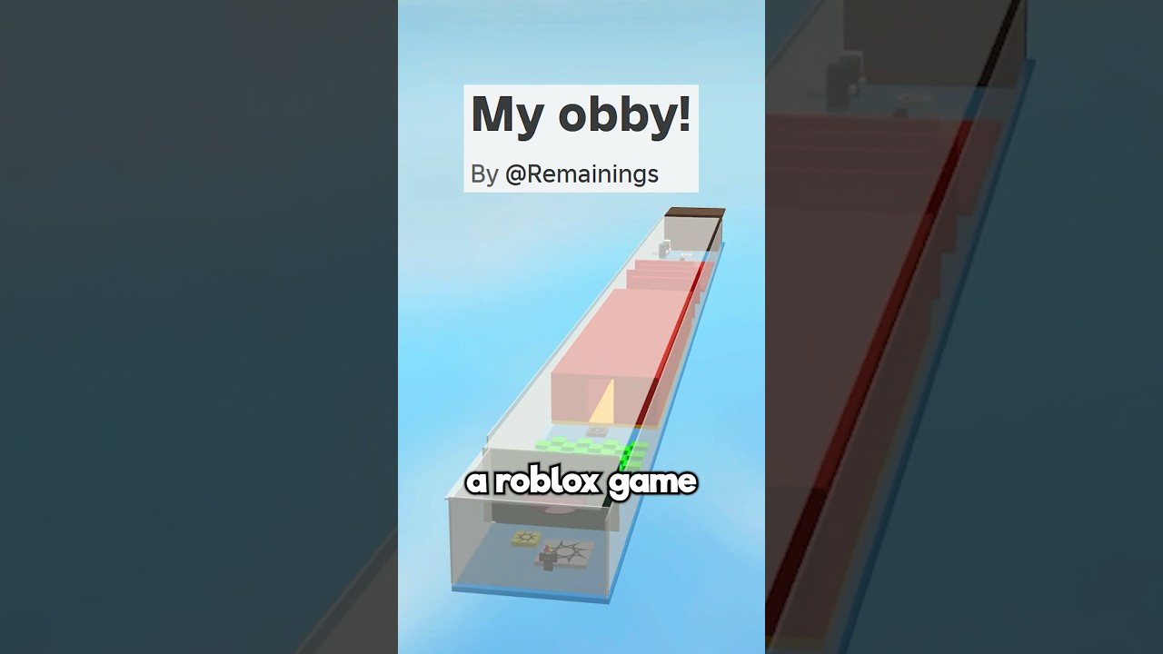My Roblox Obby Didn&rsquo;t Age Well