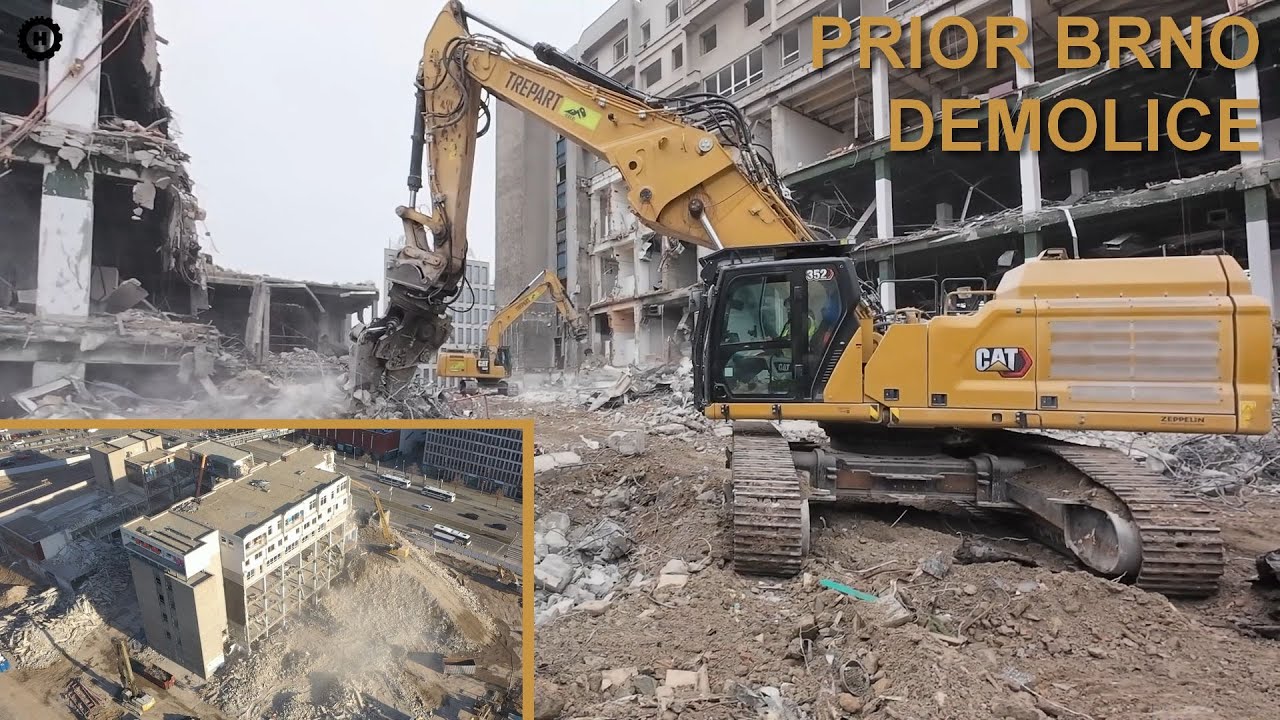 Stavitelé v akci | ep.7 - demolice Prioru v Brně | Trepart