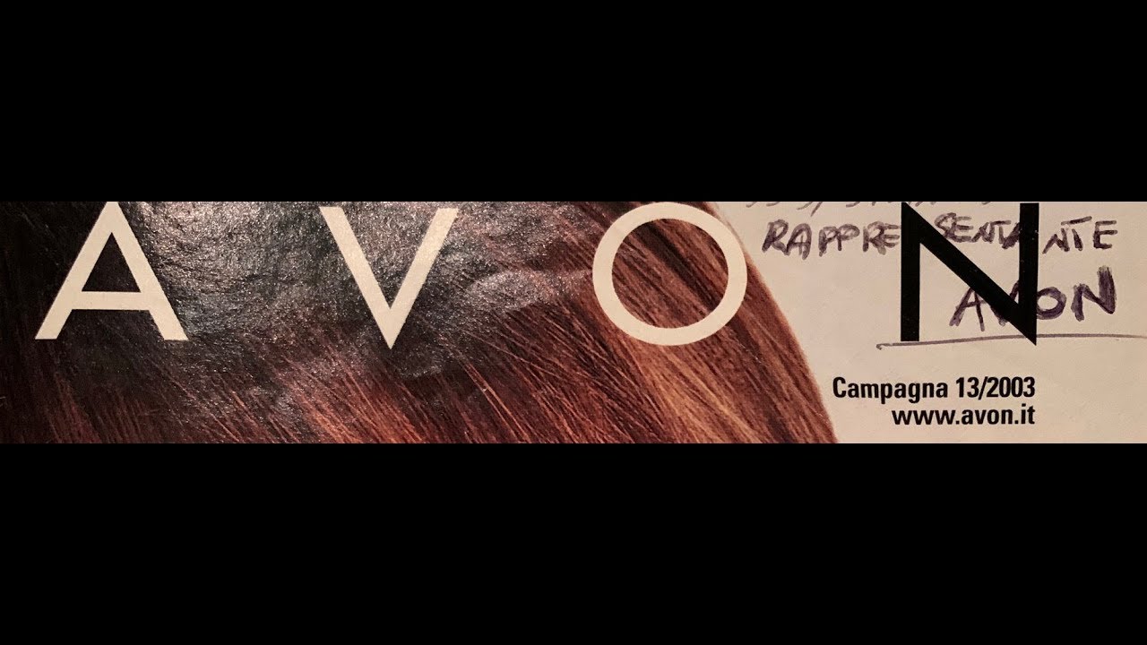 CATALOGO AVON VINTAGE campagna 13 2002