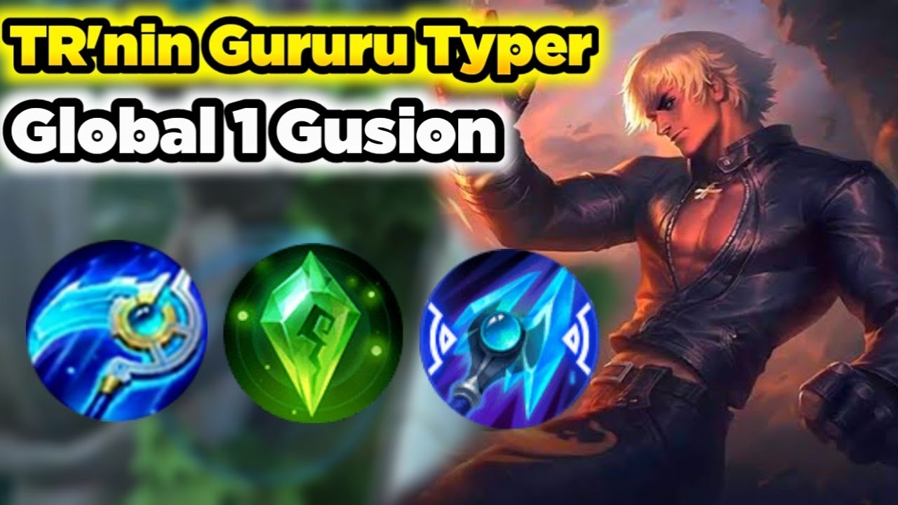 Türkiye'nin Gururu Global 1 Gusion Typer Öğretici Analiz Mobile Legends