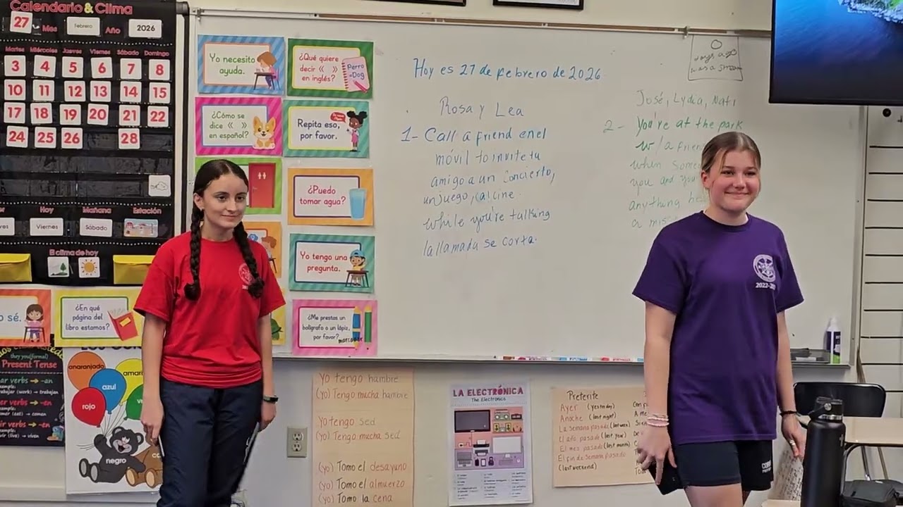 Spanish 1 and 2