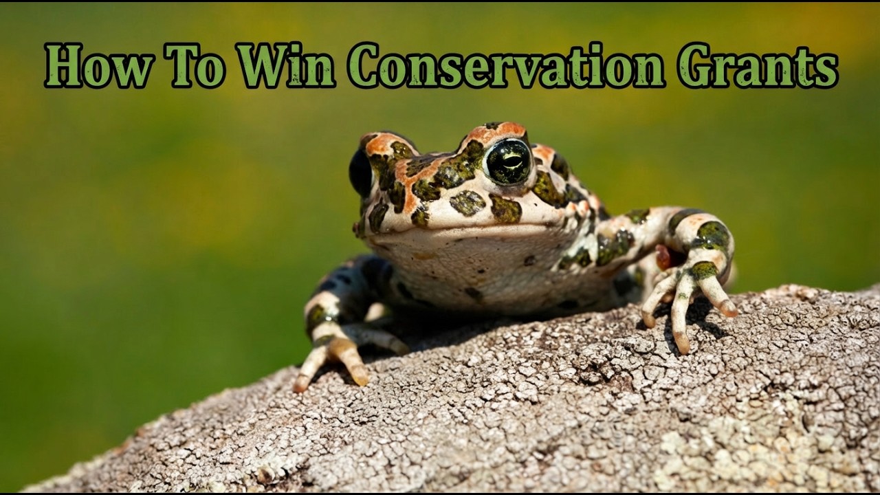 How To Win Amphibian Conservation Grants | What Reviewers Are Really Looking For