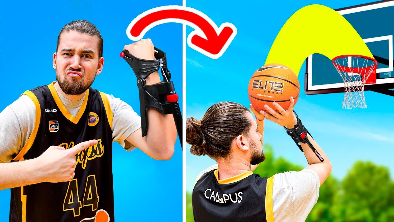 TESTING 10 BASKETBALL LIFE HACKS / Part 3