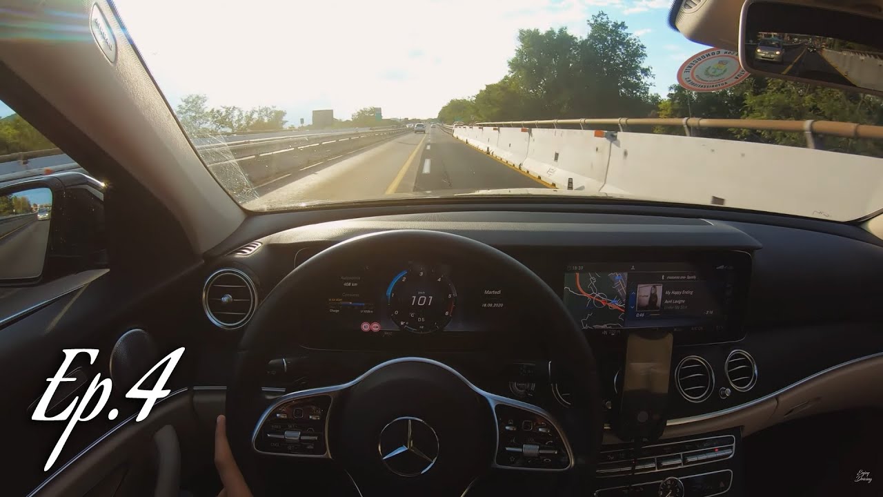 Mercedes-Benz E220d - Adriatic Highway A14 - POV - Driving around Italy - Ep.4