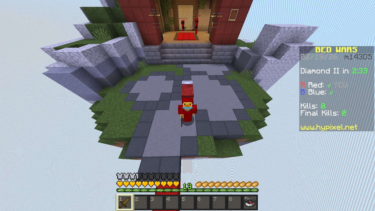 Getting 3 Wins in a Row in Bedwars