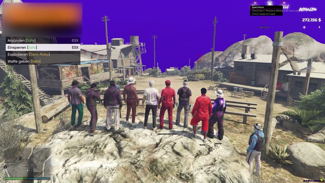 [FIVEM HVH] Fly Crimelife am schwitzen oder doch am crashen