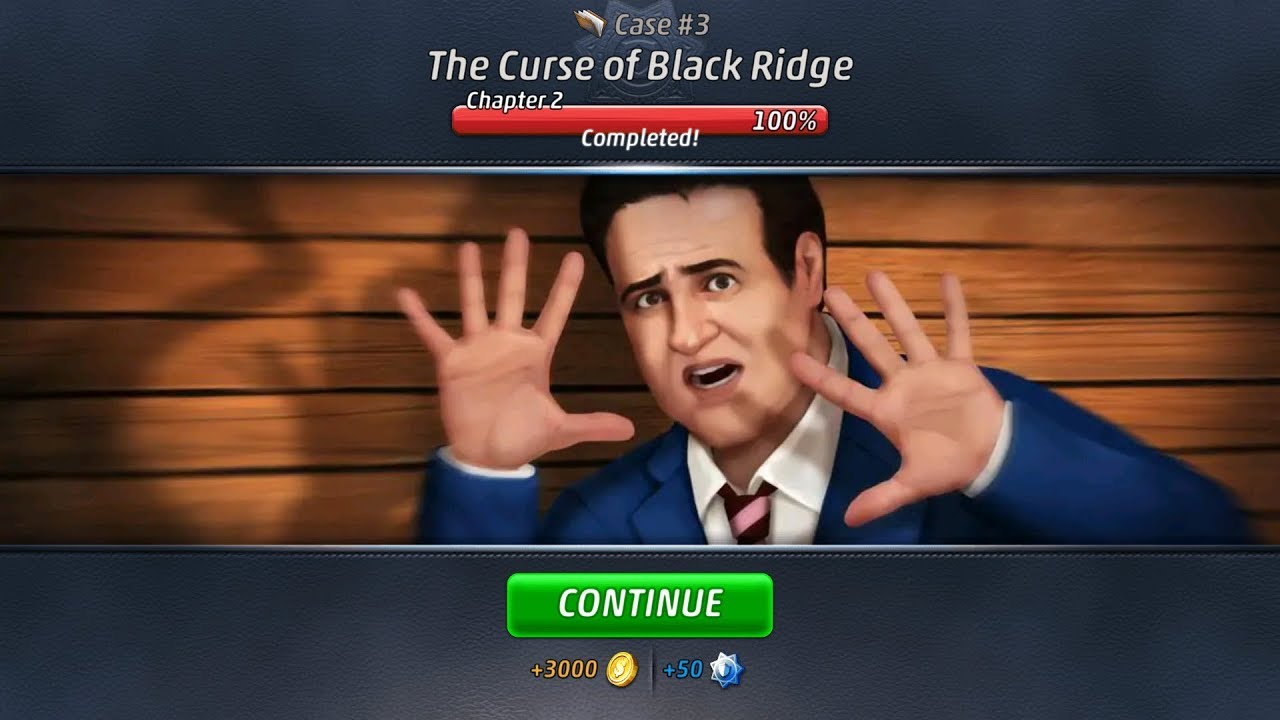 Criminal Case: Supernatural Investigations Case #3 - The Curse of Black Ridge | Chapter 2