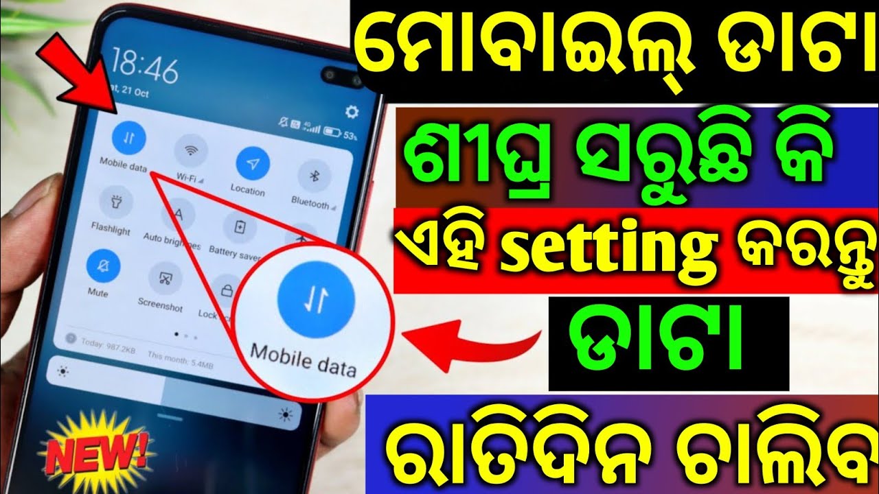 How to Save Internet Data in Odia |The Most important Data saver Settings |Odisha
