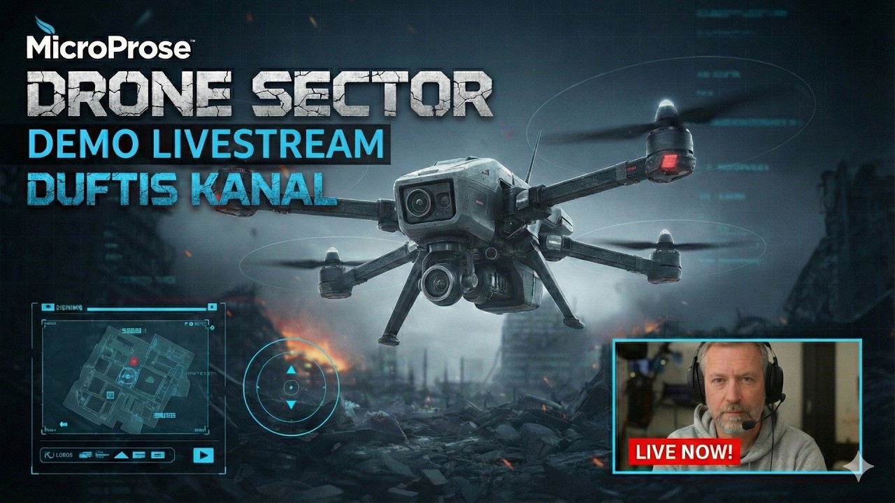 Taktik pur von MicroProse? Drone Sector angespielt! | Erste Eindrücke live