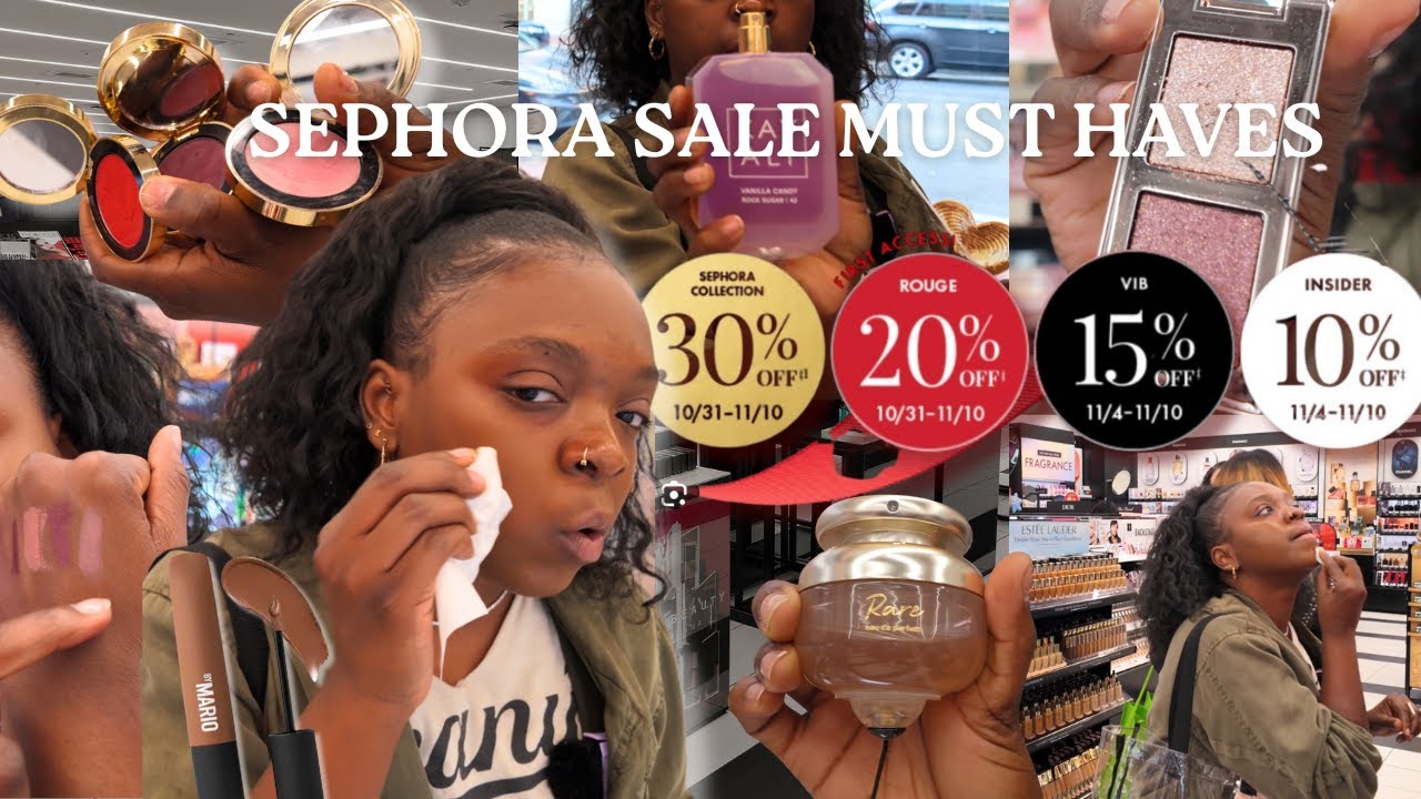 I Went to Sephora So You Don’t Have To! My Sephora Sale Picks & Must Have -Adds 🛍️