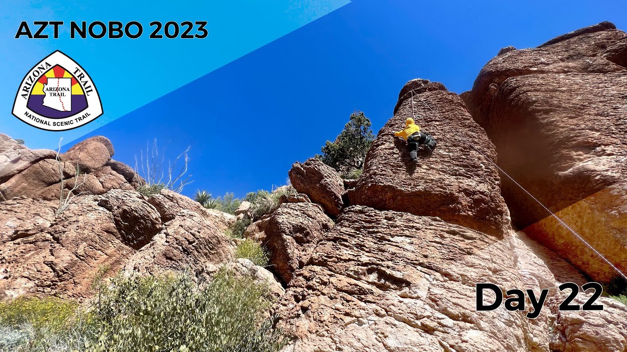 AZT NOBO 2023 | Day 22 | Rock Climbing on a Zero Day!