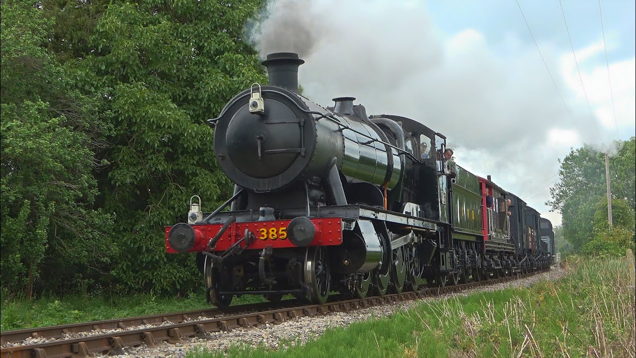 GWR 3850 pulls freight around Hayles Abbey | Cotswold Festival of Steam 2025 | GWSR