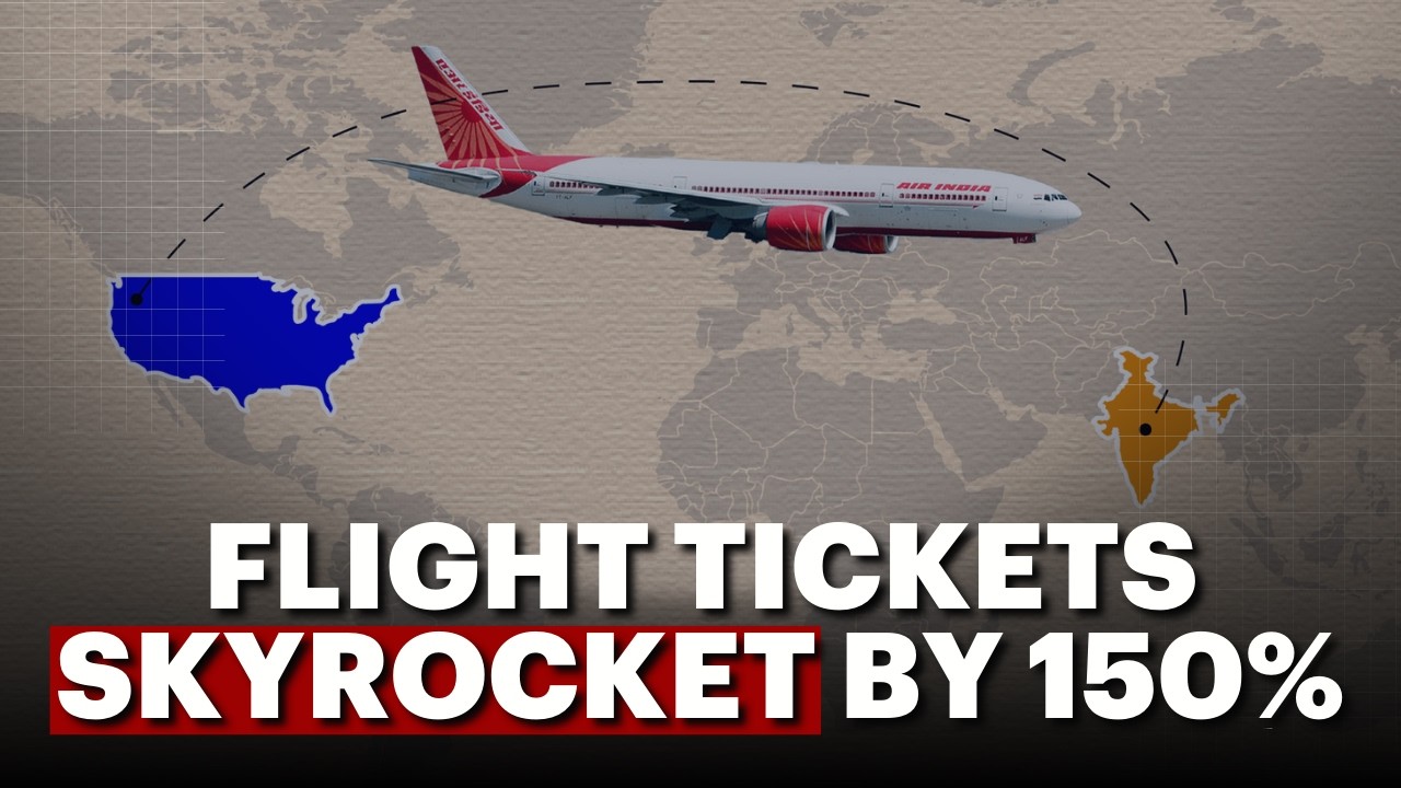 India - America Flight Ticket Prices Touch Rs 2 Lakh Amid Middle East War Tensions