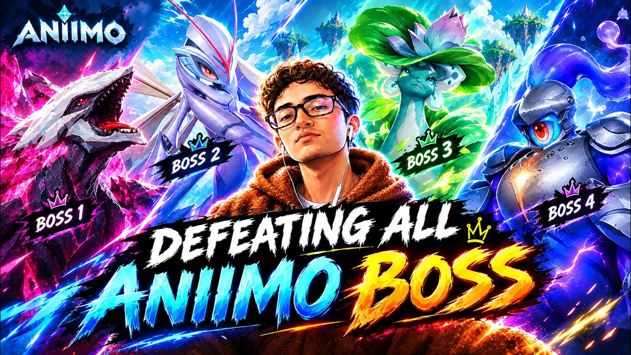 Defeating all Aniimo Boss | Map guide