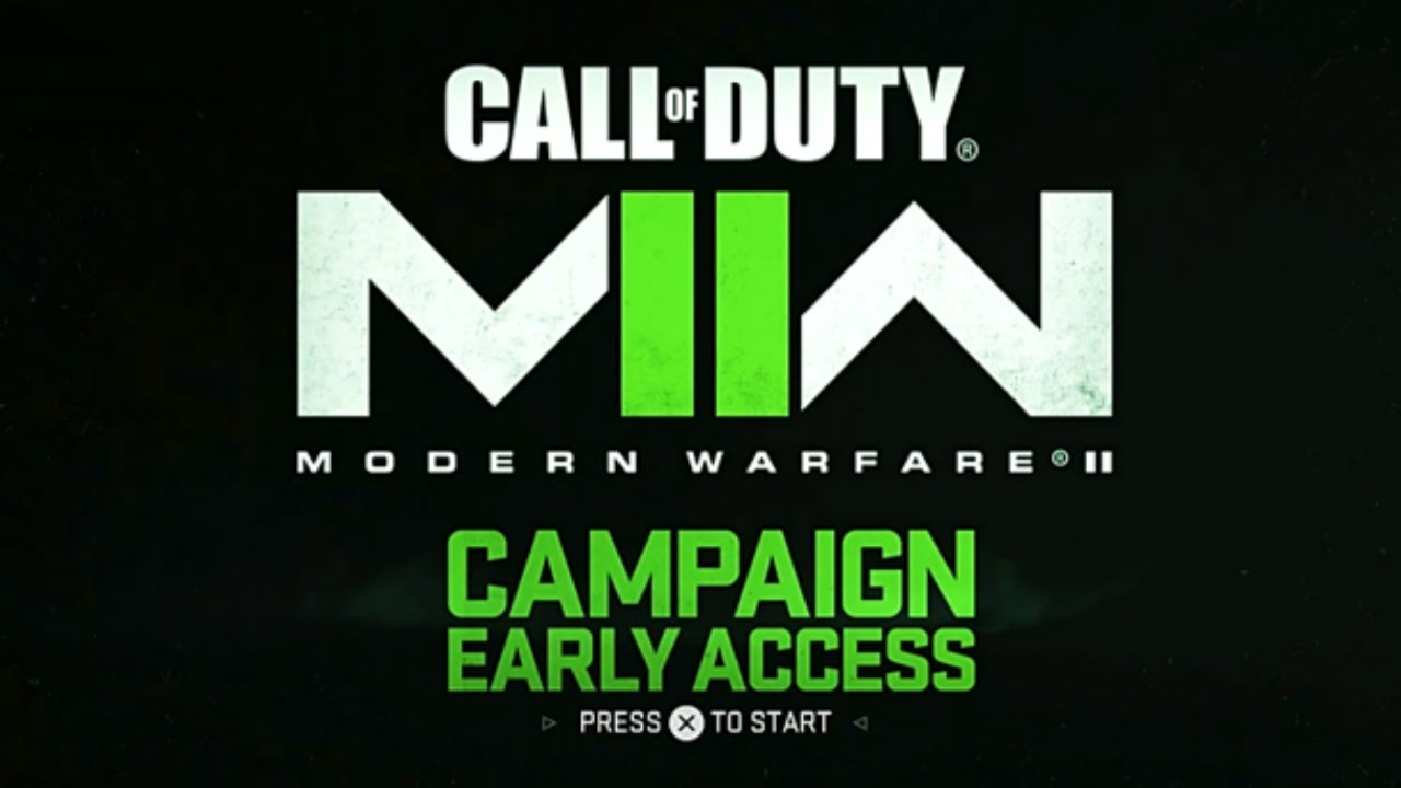 Modern Warfare 2 Main Menu Music - Campaign Early Access (MW2 Menu Music / Modern Warfare II Music)