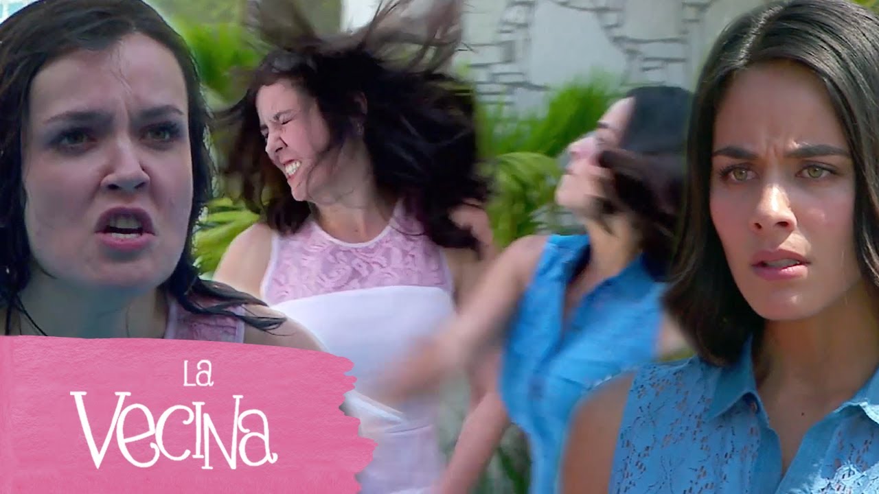 Sara cachetea a Isabel para ponerle fin a sus insultos | La Vecina 1/2 | C-157 | tlnovelas