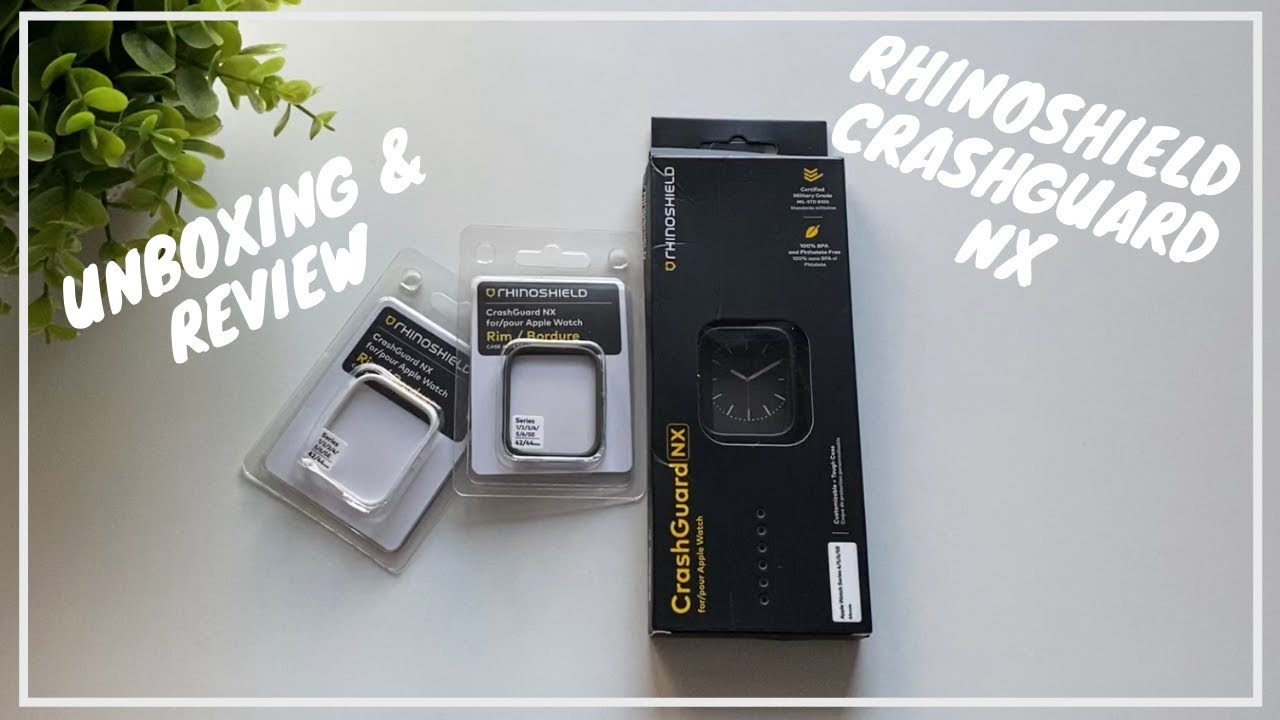 Rhinoshield Crashguard NX UNBOXING & REVIEW | The Best Apple Watch Case?