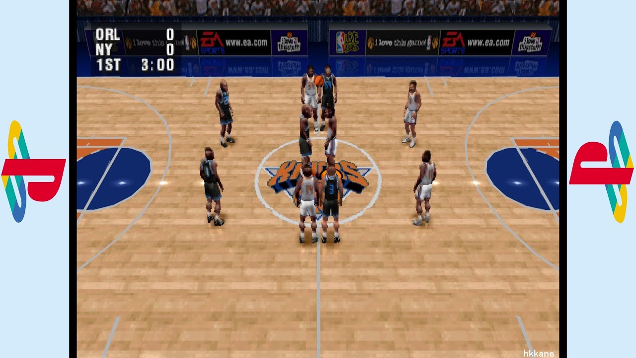 PS1 - NBA Live 96 Gameplay