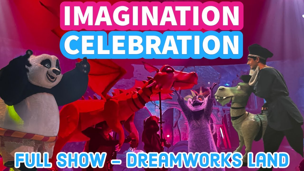 Dreamworks Imagination Celebration FULL SHOW Inside Dreamworks Land | Universal Studios Florida 2024