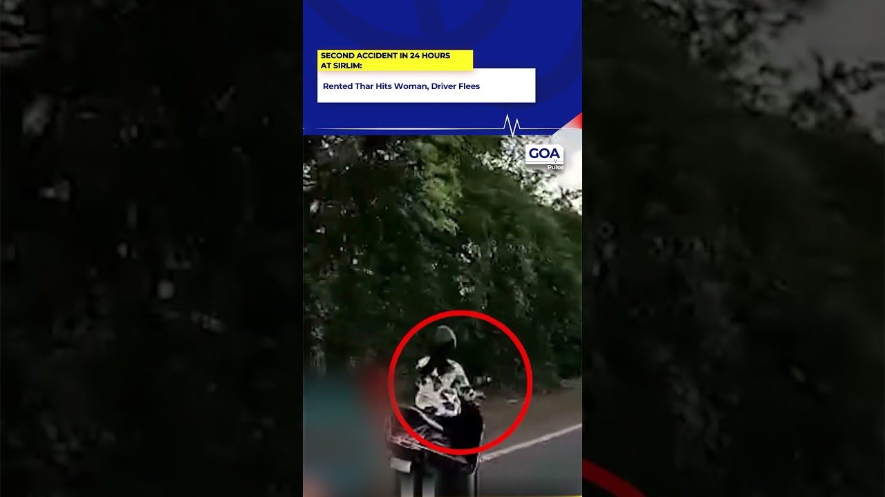 HIT-AND-RUN TRAGEDY! Rented Thar Knocks Down Woman in Sirlim, Flees Scene!  #GoaNews #goa