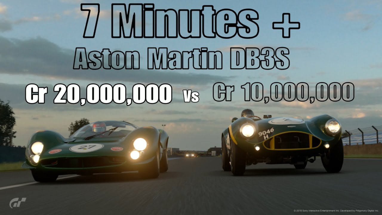 Gran Turismo Sport | Aston Martin DB3S Fully Tuned Easy Money 7 Minutes + Cr240,000 Nostalgic 1979