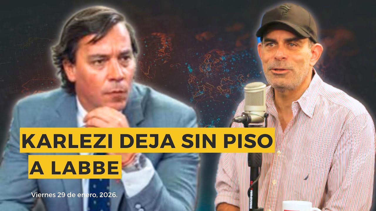 NOTICIAS: Karlezi deja sin piso a Cristian Labbe. 30 Enero 2026.