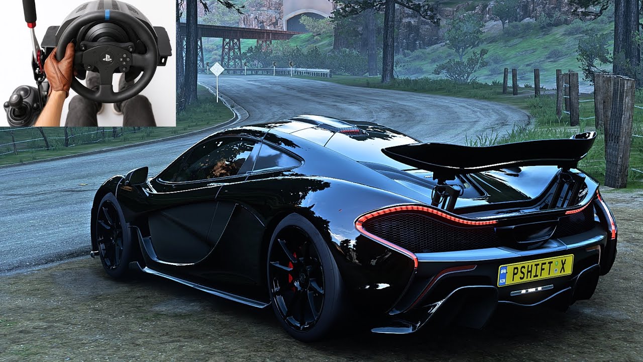 McLaren P1 - Forza Horizon 5 (Steering Wheel + Shifter) | GameSir T4 Nova Lite