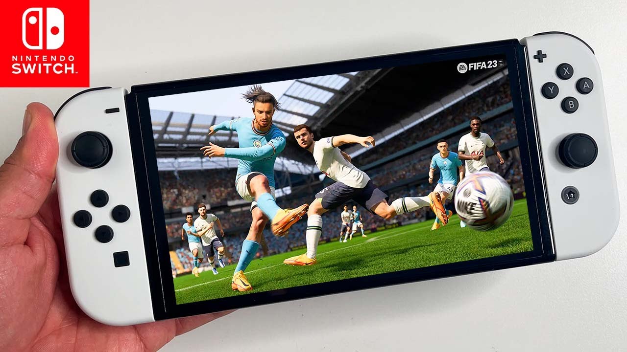Игровой процесс FIFA 23 OLED на Nintendo Switch