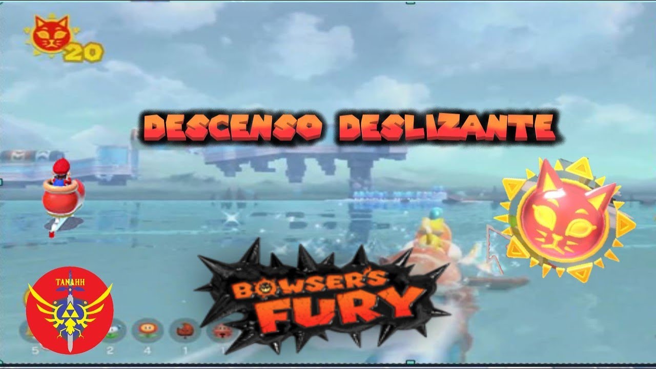 Llegamos a Descenso Deslizante - Bowser´s Fury