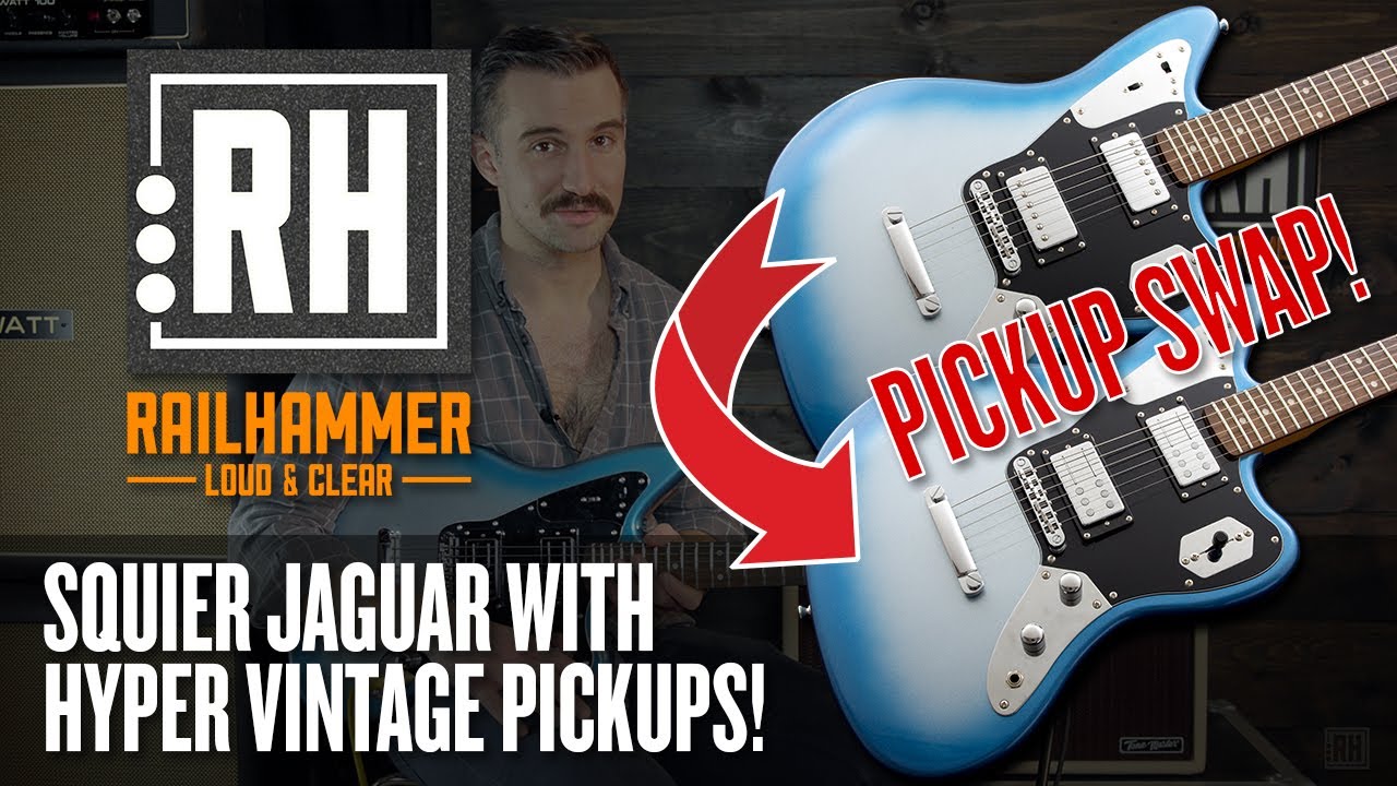 Pickup Swap | We Put Hyper Vintage pickups in this Squier Contemporary Jaguar!