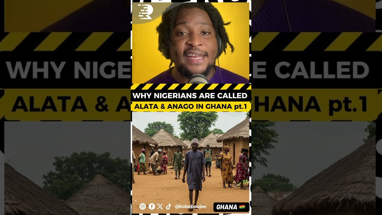 ПОЧЕМУ НИГЕРИЙЦЕВ В ГАНЕ НАЗЫВАЮТ АЛАТА И АНАГО 🇬🇭 😳