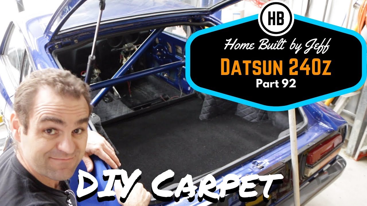 How to make a carpet kit - Home Built Datsun 240z part 92