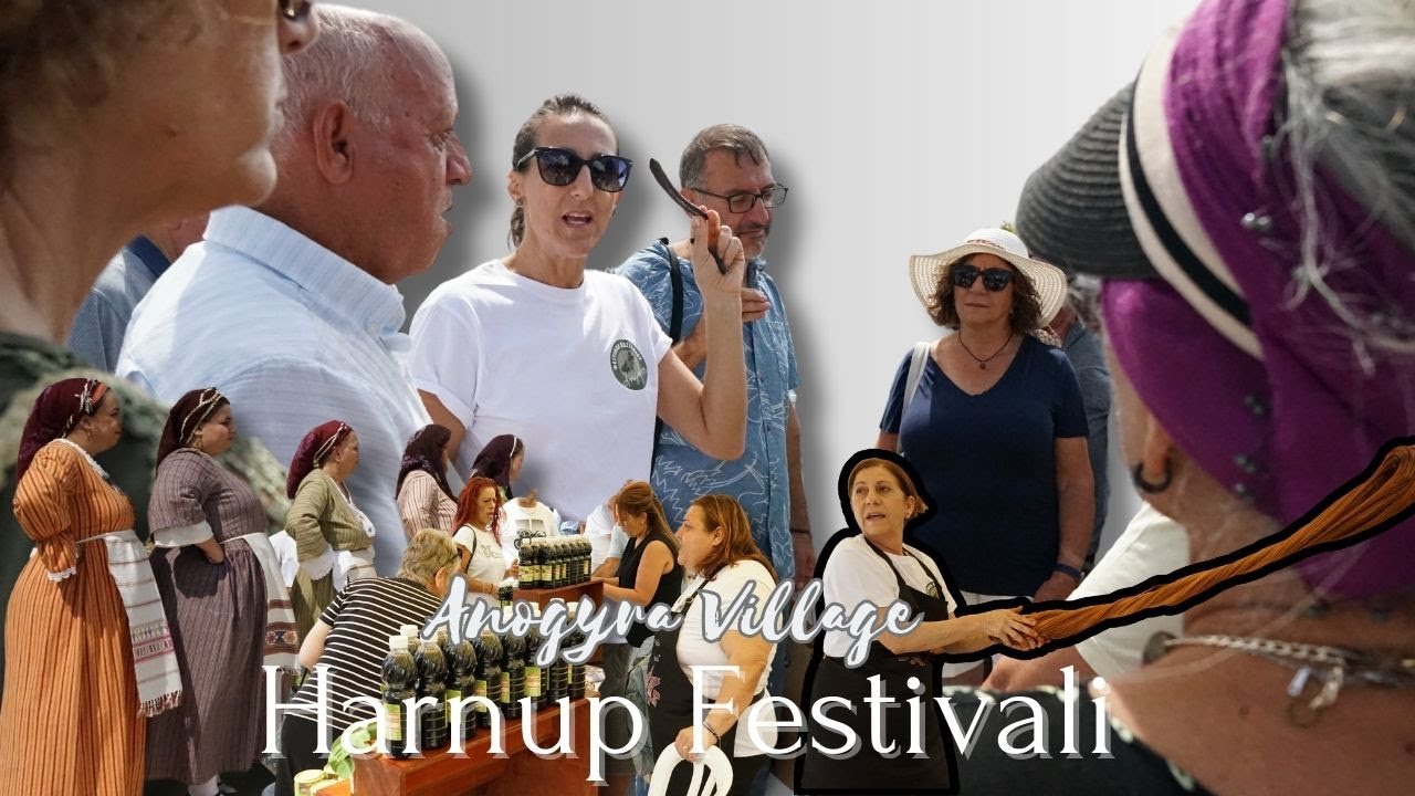 Anogyradaki harup temalı bir festivale gittim (cyprus)  cy 