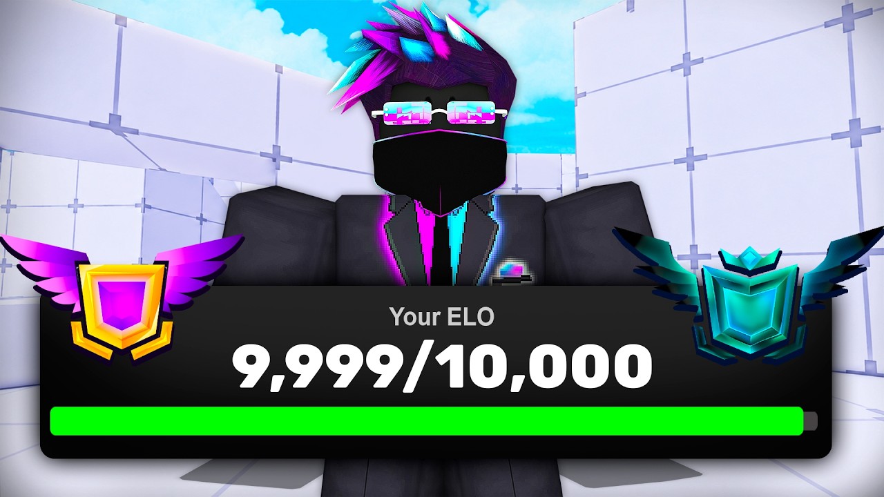 I got 10,000 ELO in Roblox Rivals!