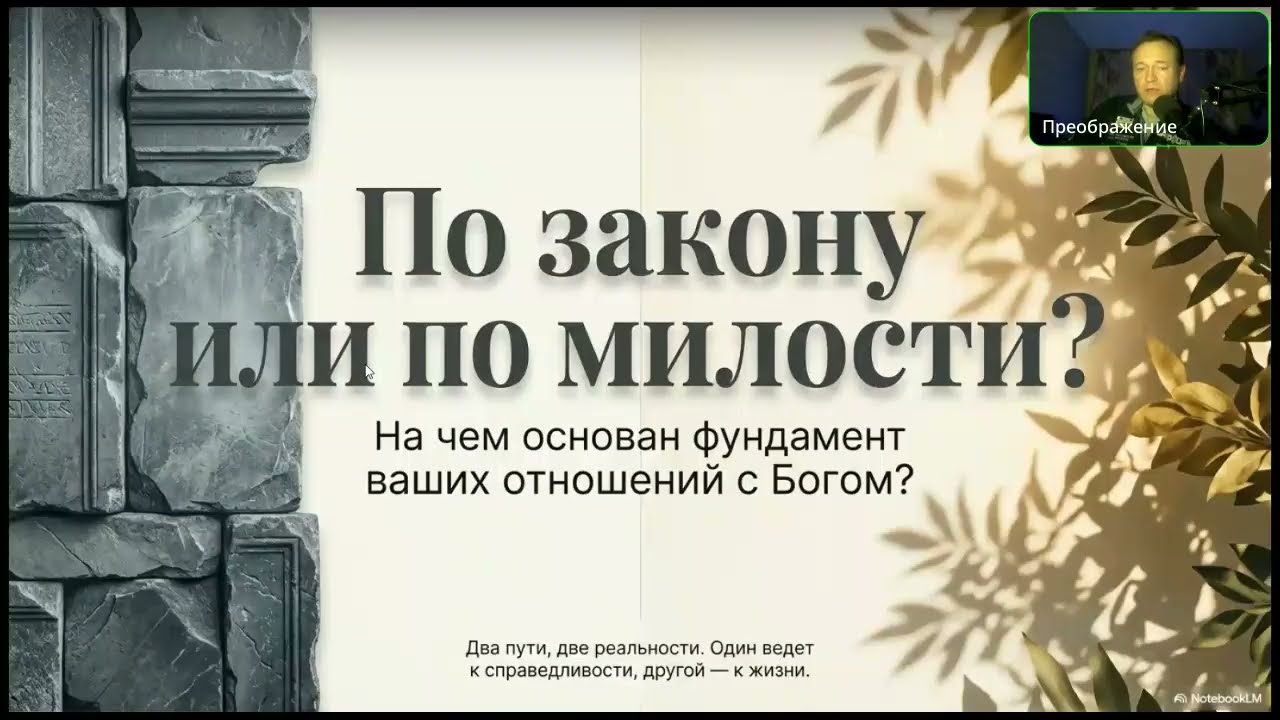 6.10.4 По закону или по милости (трансляция)
