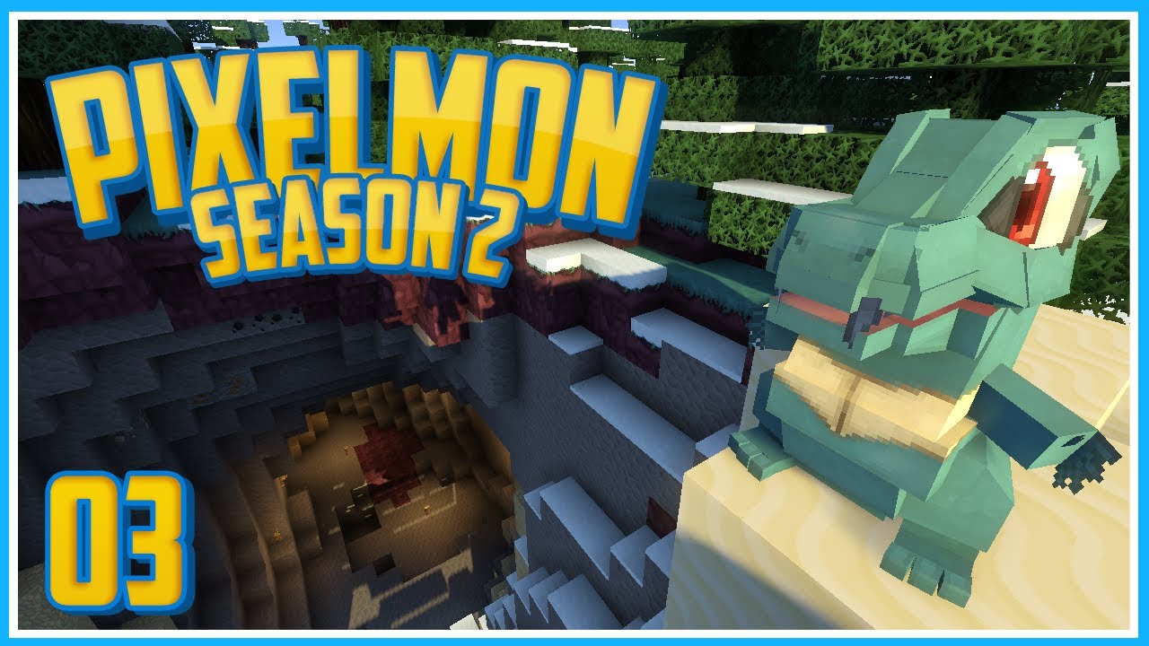Pixelmon Season 2: Episode 3 - CAVE OF DOOM!!