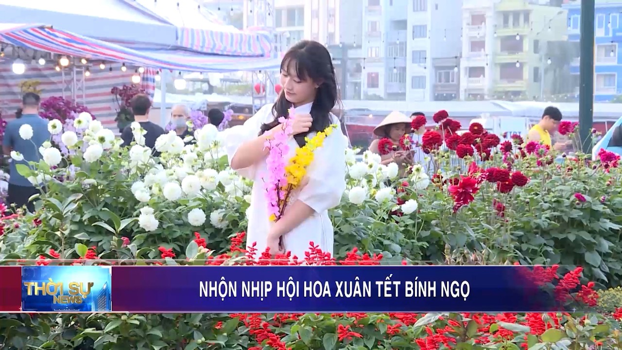 Nhộn nhịp hội hoa xuân Tết Bính Ngọ