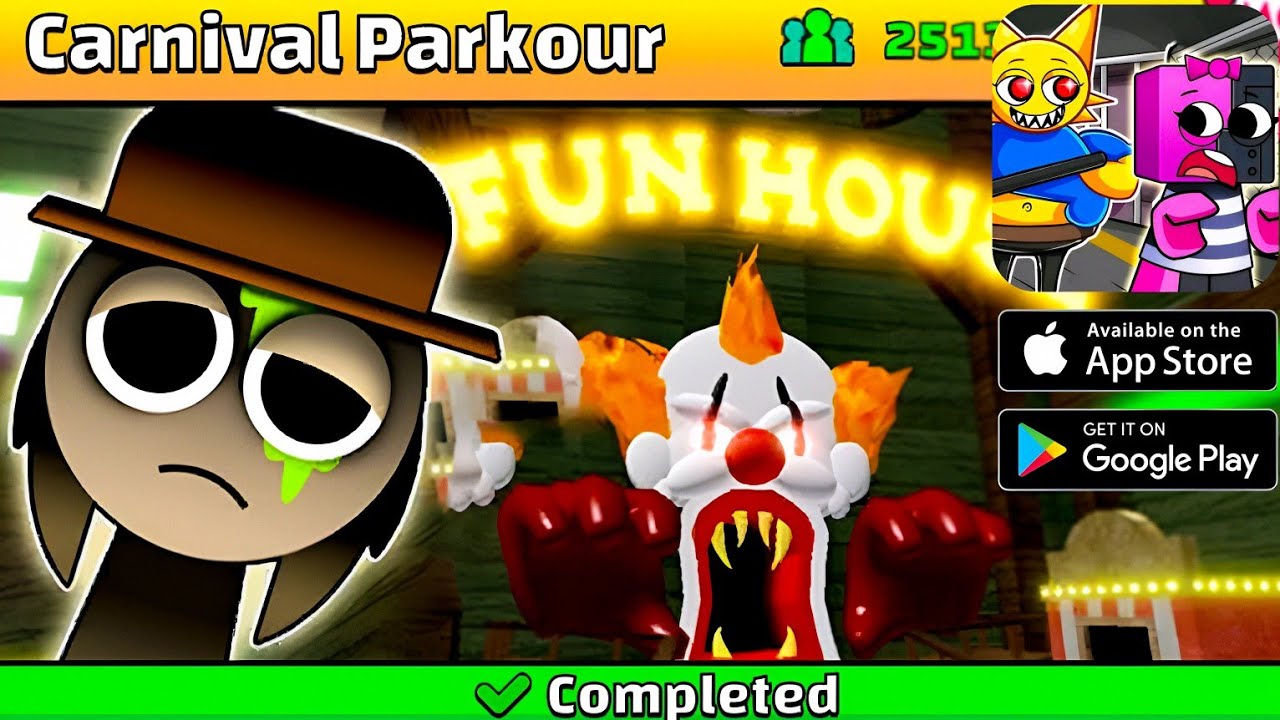 Parkour Escape: Obby Master - Carnival Parkour - Gameplay Walkthrough Part 2 ( ANDROID / iOS )