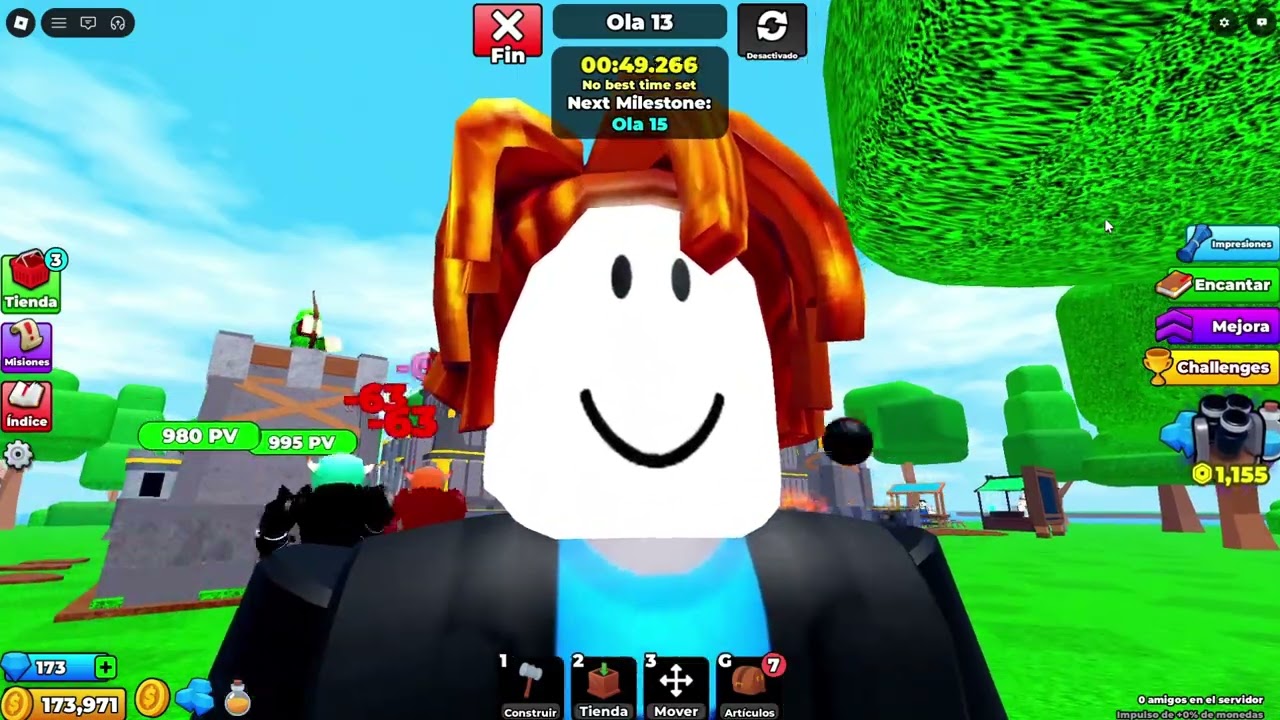 volviendo a defiende tu castillo en #roblox