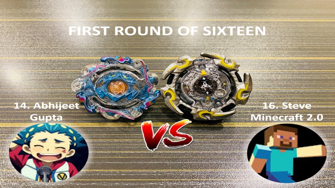 Custom Beyblade Tournament 1: First Round Of Sixteen | Beyblade Boy