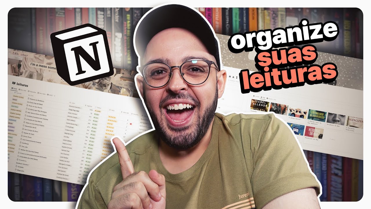 Como organizar suas leituras no NOTION - Tutorial completo