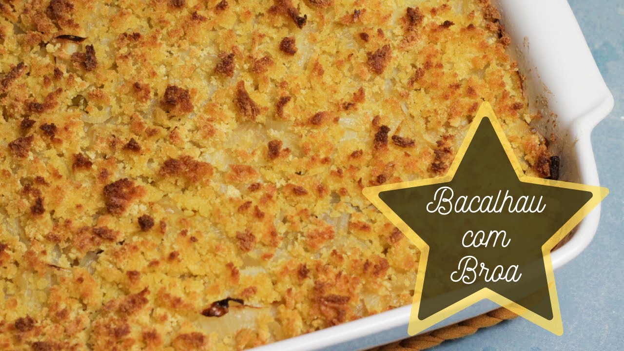 Bacalhau com broa