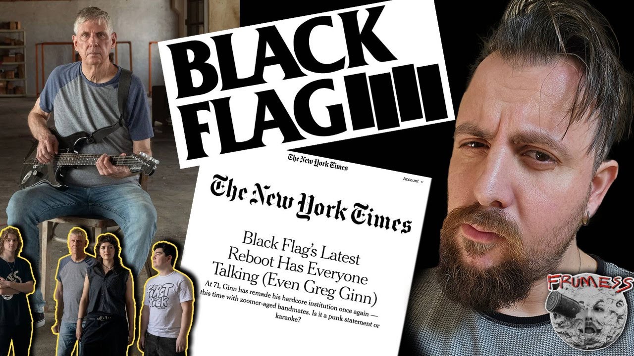 Greg Ginn talks with the New York Times about the new Black Flag Line Up | Frumess