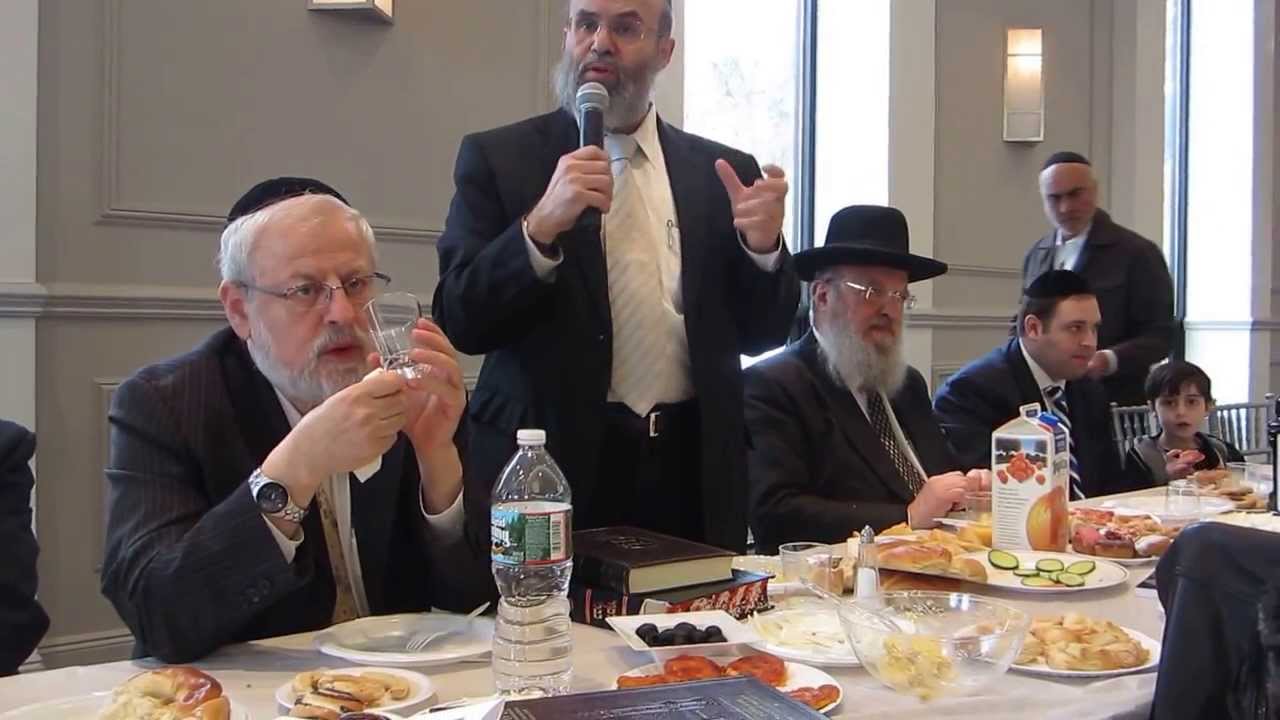 Torah Siyum Masechet Shabbat March 10, 2013: Ohel Simcha Park Ave Shul