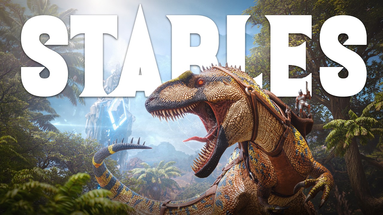🔴 Let's Build Acro Stables in ARK: Survival Ascended!